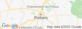 Poitiers map